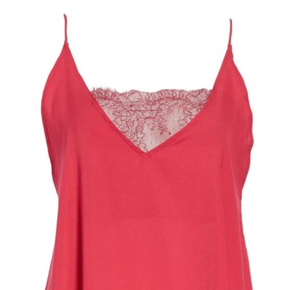 Free People Intimately Raspberry Lace Camisole NWT - Picture 6 of 6